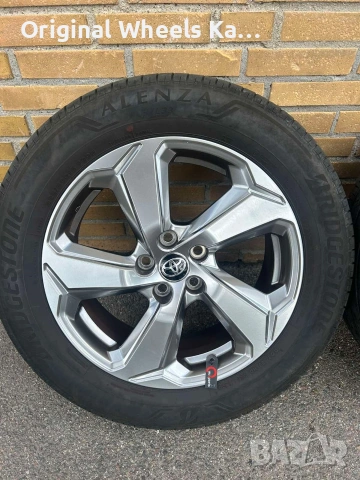 Оригинални джанти с гуми за Toyota Rav4 / Тойота Рав4 18" 5x114,3, снимка 6 - Гуми и джанти - 54973217