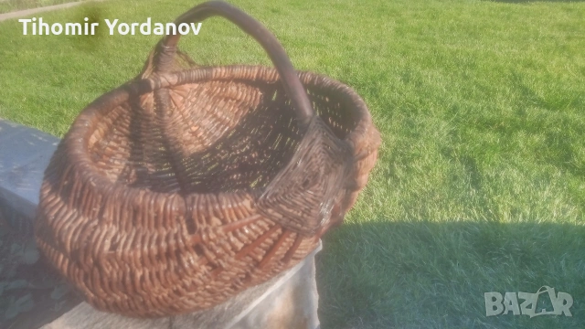 Плетени кошници., снимка 8 - Декорация за дома - 54056922