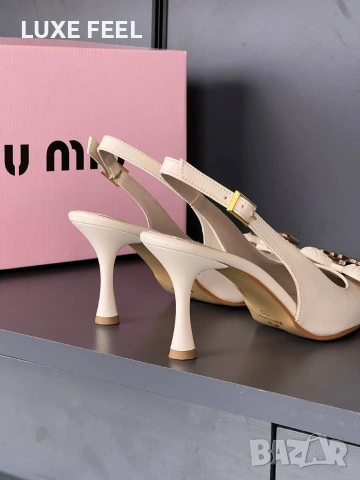 MIU MIU ⚜️Дамски Сандали , снимка 8 - Сандали - 54541857