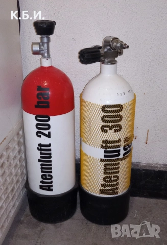 Продавам МЕНТАЛНА БУТИЛКА - 5L - 200 BAR - АТМОСФЕРИ работно налягане, снимка 18 - Въздушно оръжие - 54311832