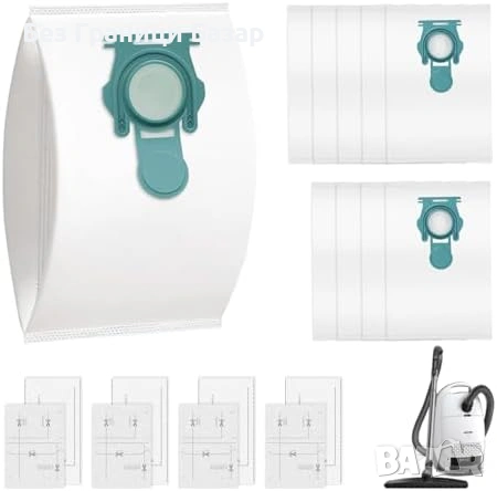 Нов комплект Торбички за прахосмукачка Miele Guard M1 S1 L1 Cat Dog 10 броя