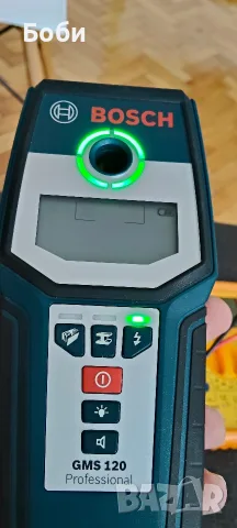 Детектор Bosch GMS 120 , снимка 2 - Други инструменти - 55627904