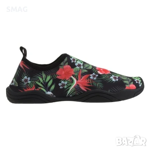 Дамски обувки за вода черни с флорален десен - aqua shoes_1236858, снимка 3 - Други - 54452189