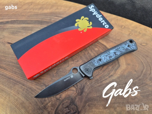 Сгъваем нож Spyderco/Lion Steel Slym C271, снимка 3 - Ножове - 54751313