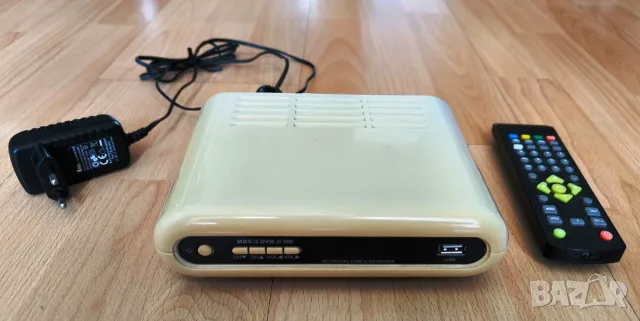 Цифров кабелен приемник MBS-3 DVB-C HD (Set-Top Box) с оригинално захранване и дистанционно