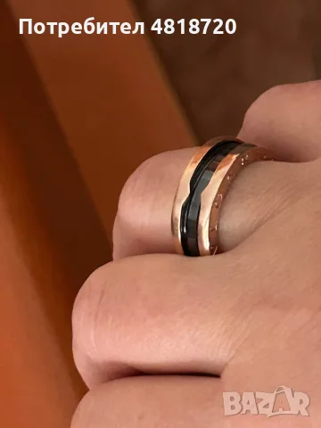 Нов  пръстен bulgari, снимка 2 - Пръстени - 55381443