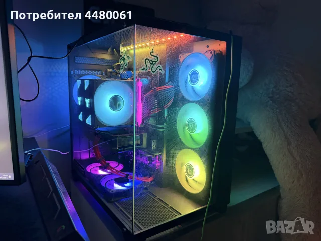 Мощен Геймърски Компютър – RTX 4060 Ti / Ryzen 7 5700X / 32GB RAM / NVMe SSD, снимка 3 - Геймърски - 55424392