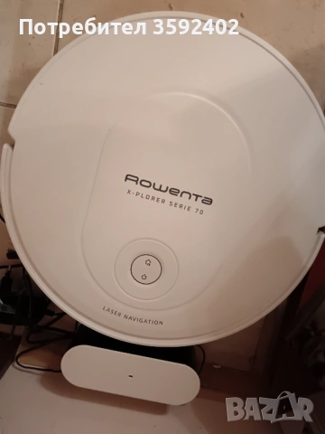 Продавам изгодно прахосмукачка робот Rowenta, X-PLORER SERIE 70, с функция моп, снимка 4 - Прахосмукачки - 54575066