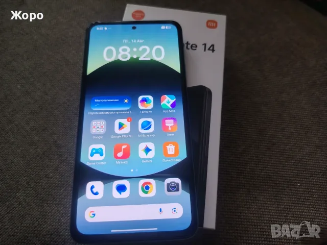 Xiaomi Note 14 чисто нов неползван 24м гаранция