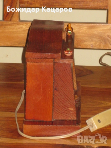 Стара, работеща декоративна лампа. Цена - 20 евро. Пращам по куриер. За София, може и лично да си я , снимка 5 - Антикварни и старинни предмети - 54174251