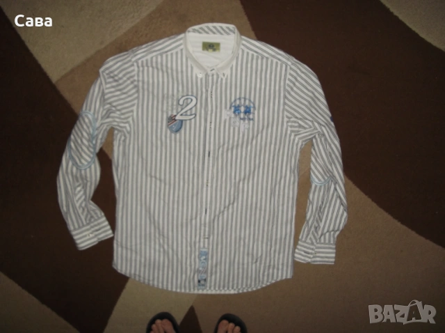 Ризи LA MARTINA, TOMMY HILFIGER, CALVIN KLEIN  мъжки,Л-ХЛ, снимка 3 - Ризи - 54782509