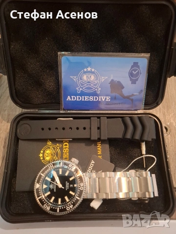 Чисто нов diver механичен часовник Addiesdive, снимка 2 - Мъжки - 52470728