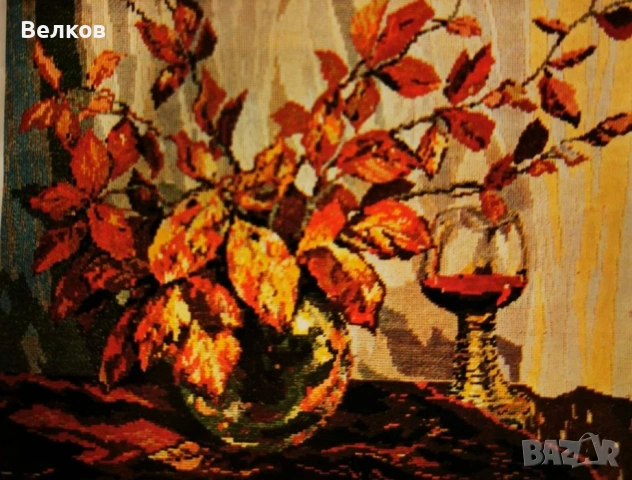 Оригинални модели (схеми) на гоблени стария Вилер (Wiehler) с оригинални конци-мостри(MEZ и SCHURER), снимка 9 - Гоблени - 54662989