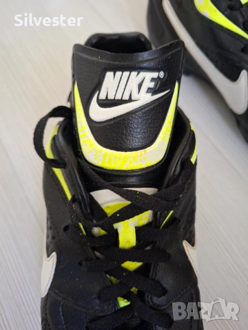 Черни футболни обувки / бутонки Найк / Nike, Естествета кожа, номер 45.5, снимка 11 - Футбол - 54568742