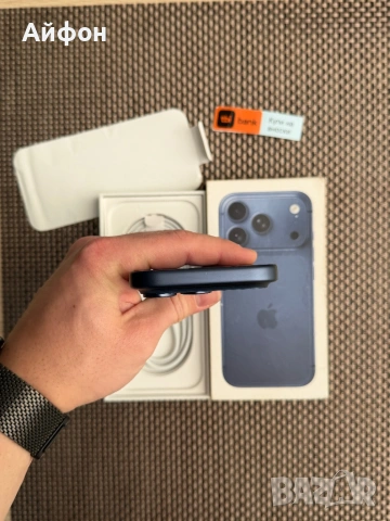 КАТО НОВ! 512Gb *ЛИЗИНГ* iPhone 17 Pro Deep Blue ГАРАНЦИЯ, снимка 9 - Apple iPhone - 54718576