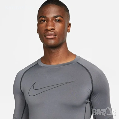  Nike Pro Dri-FIT Men s Tight Fit Short-Sleeve Top - мъжка тениска р- р М
