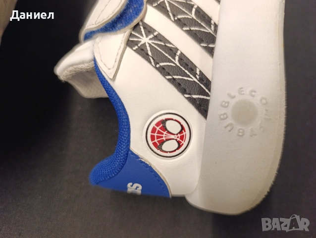 Бебешки маратонки Adidas Spiderman , снимка 4 - Детски маратонки - 54895928