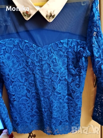 Дамска официална феарична блуза 