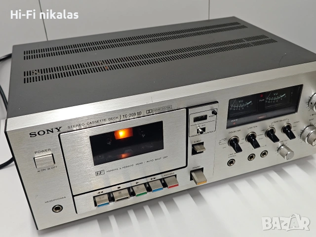 стерео касетъчен дек SONY TC-209 SD, снимка 4 - Декове - 54075447