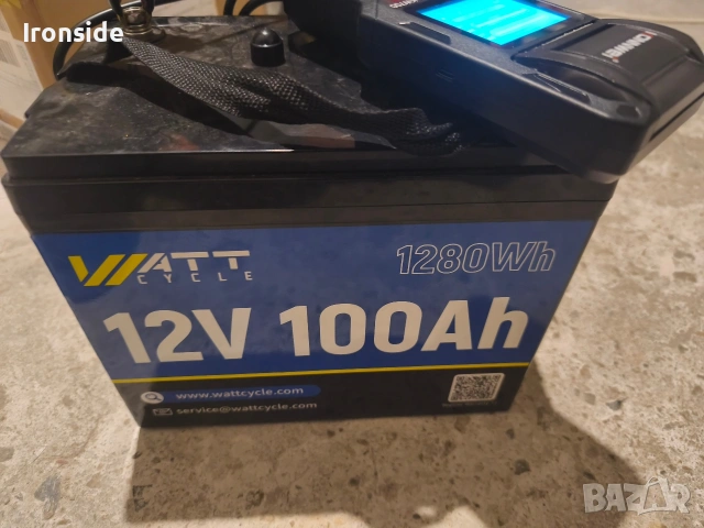 Lifepo4 батерия 12v100Ah Wattcycle 