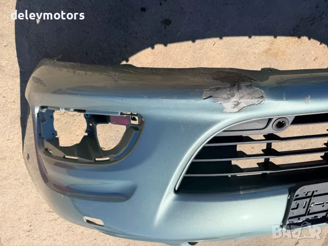 9676285080A предна броня със забележка от Citroen C4 1.6 e-HDi 112 кс., автоматик, двигател 9HR, снимка 8 - Части - 55624317