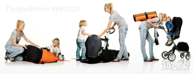 Чанта за пътуване за детска колички Stokke Pram Pack, снимка 9 - За бебешки колички - 55352920