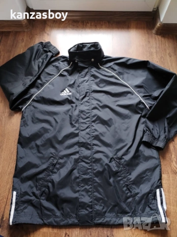 adidas All Weather Jacket - страхотно мъжко яке-ветровка ХЛ, снимка 7 - Спортни дрехи, екипи - 53964956