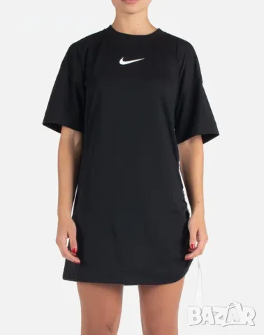 Nike NSW SWOOSH TIE DRESS - дамска рокля р-р М, снимка 2 - Рокли - 55459111