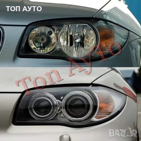 Капаци Фарове БМВ Е81 Е82 Е83 Е87 Е88 1М BMW E81 E82 E87 E88 1M 2003-2011 Стъкла Фарове Капаци, снимка 3 - Аксесоари и консумативи - 54396024