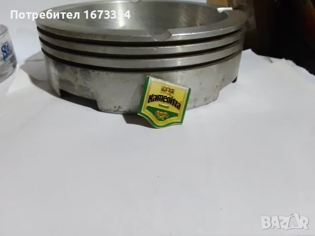 Значка+ стикер+ пепелник, снимка 4 - Колекции - 55607314