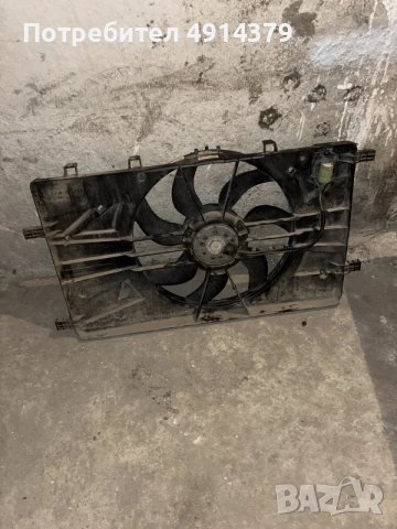 радяторна перка за опел астра джей 2011 г  1.7 cdti 125hp, снимка 2 - Части - 55610395