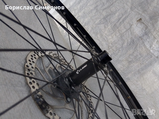 MTB,CUBE,15/110,предна тубуларна капла,34мм с диск, снимка 5 - Части за велосипеди - 54642684