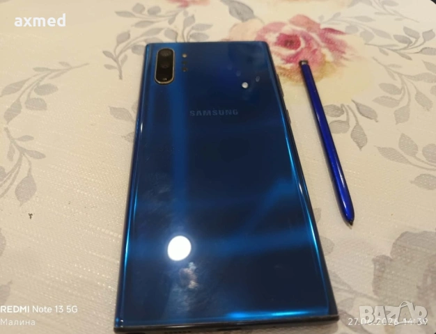 Samsung Galaxy Note 10 + 12/256, снимка 2 - Apple iPhone - 55008172