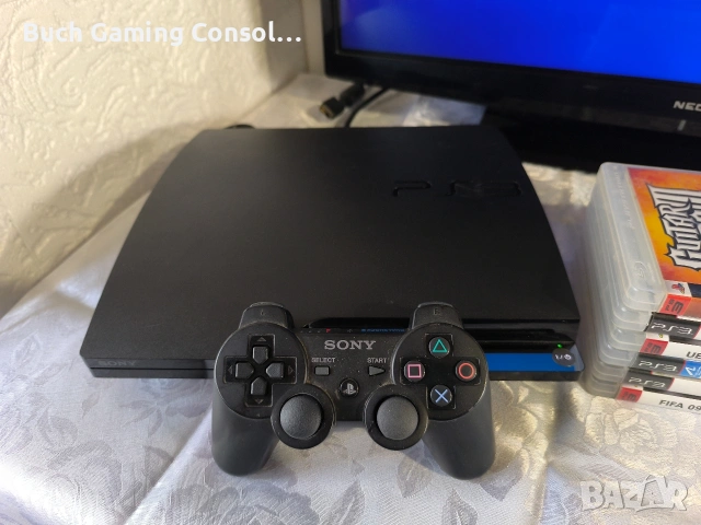 Playstation 3 Slim 160GB ПЕРФЕКТЕН!, снимка 3 - PlayStation конзоли - 54246618