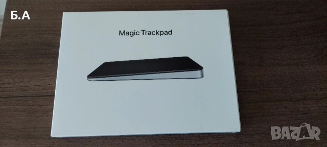 Apple Magic Trackpad 3 Черен Като нов! Пълен комплект, снимка 3 - Клавиатури и мишки - 55338208