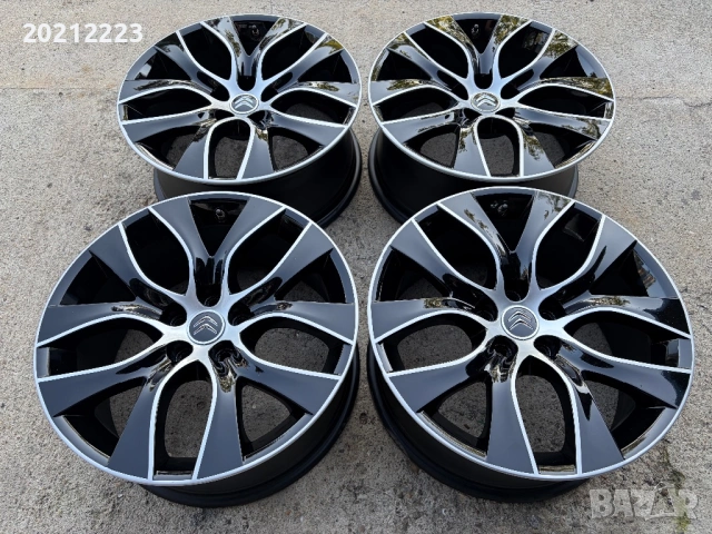 4 броя алуминиеви джанти за Citroen C5 18, снимка 3 - Гуми и джанти - 54776083