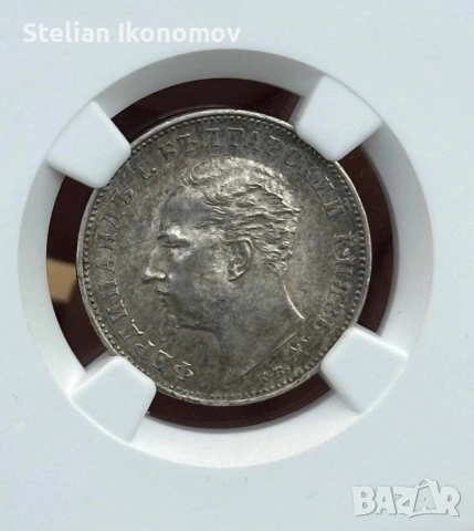 1 ЛЕВЪ 1894 MS61, снимка 3 - Нумизматика и бонистика - 54955763