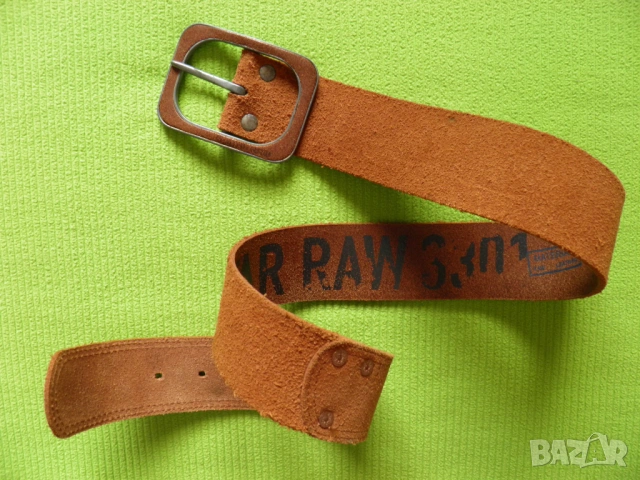 G-star оригинален колан от естествена кожа М, снимка 2 - Колани - 54332282