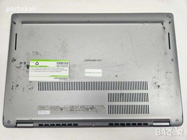 +Гаранция! Лаптоп Dell Latitude 5320 Intel Core i3 1125G4 / 8GB RAM / 256GB SSD, снимка 9 - Лаптопи за работа - 54149071