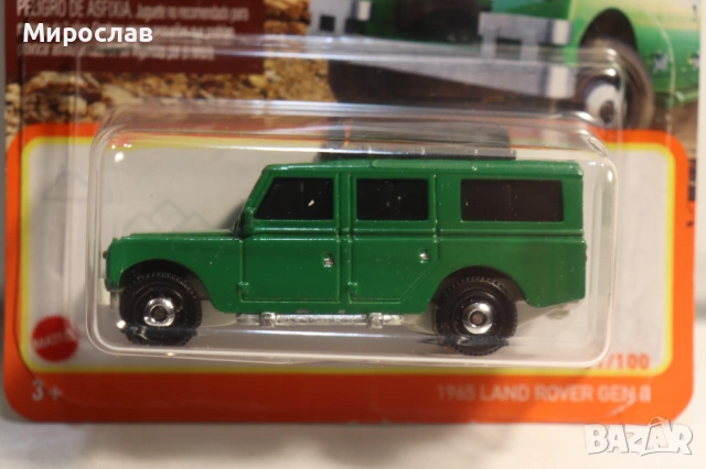 MATCHBOX LAND ROVER ИГРАЧКА КОЛИЧКА МОДЕЛ, снимка 2 - Колекции - 54649425