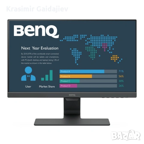 Монитор BenQ BL2283 , снимка 6 - Монитори - 55025895