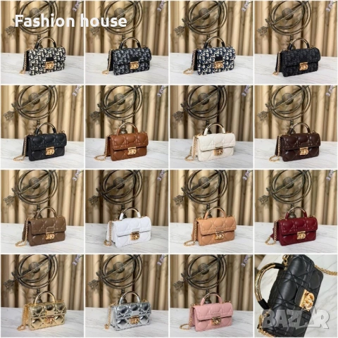 Dior дамска чанта 12 цвята, снимка 3 - Чанти - 54578767