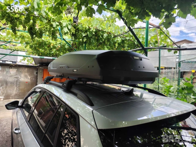 Автобокс Thule Pulse 2 L Черен мат - Използван един път, снимка 5 - Аксесоари и консумативи - 55168895