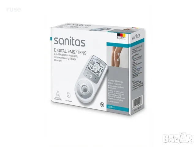 НОВИ! Електростимулатор Sanitas SEM 44 цифров EMS/TENS уред  