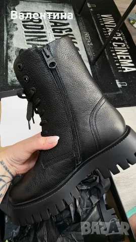 G Star Raw дамски боти естествена кожа , 39, снимка 3 - Дамски боти - 55494865