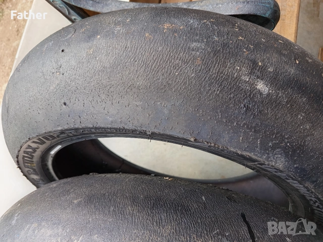 Мото гуми слик Bridgestone 200/660R17, снимка 10 - Аксесоари и консумативи - 54593669
