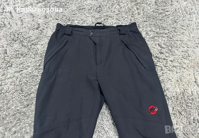 Мъжки софтшел панталон Mammut Base Jump SO, Размер 52, снимка 4 - Панталони - 55683953