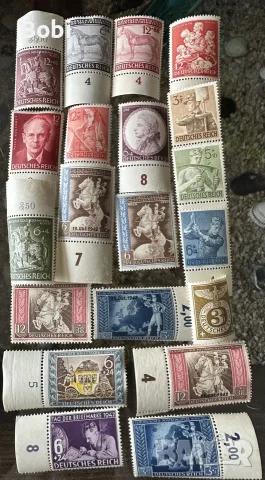 Немски лот пощенски марки Deutsches Reich