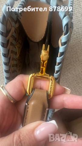 Чанта Fendi естествена кожа, снимка 6 - Чанти - 54815344