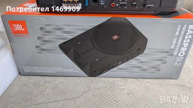 Активен субуфер за автомобил JBL BASSPRO SL  2, 125W RMS, снимка 3 - Аудиосистеми - 54512013